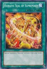 Hieratic Seal of Supremacy YuGiOh Galactic Overlord Prices