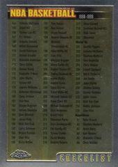 Checklist #220 Basketball Cards 1998 Topps Chrome Prices