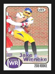 Jake Wieneke #2 Football Cards 2018 Sage Hit Premier Draft Prices