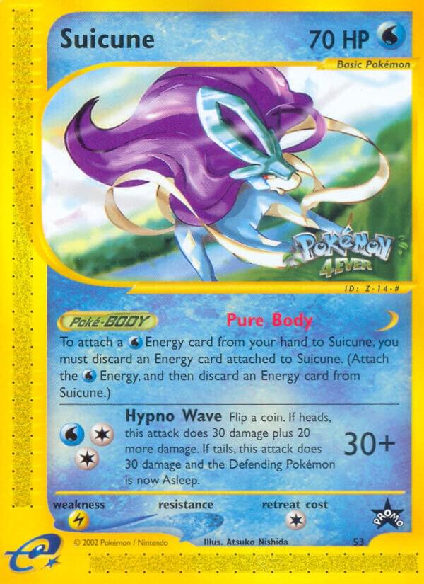 Suicune #53 Pokemon Promo