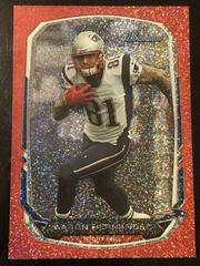 Aaron Hernandez [Red] #49 Football Cards 2013 Bowman Prices