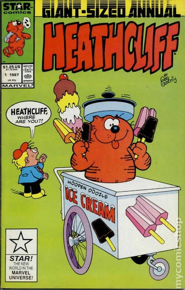 Heathcliff Annual #1 (1987) Comic Books Heathcliff