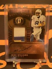 Mike Williams [Prime] #GOG-MWI Football Cards 2022 Panini Gold Standard Good as Autographs Prices