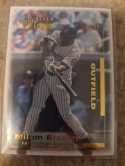 Milton Bradley #195 Baseball Cards 2001 Fleer Triple Crown Prices