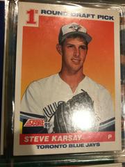 Steve Karsay Baseball Cards 1991 Score Prices