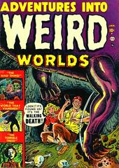 Adventures into Weird Worlds #1 (1952) Comic Books Adventures Into Weird Worlds Prices