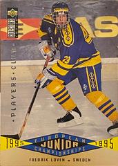 Fredrik Loven [Player’s Club] #351 Hockey Cards 1996 Collector's Choice Prices