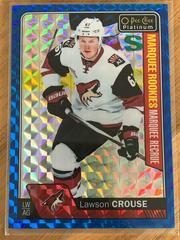 Lawson Crouse [Royal Blue Cubes] Hockey Cards 2016 O-Pee-Chee Platinum Prices
