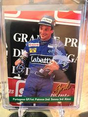 Portugese GP/1st: Patrese 2nd: Senna 3rd: Alesi #112 Racing Cards 1992 Grid F1 Prices