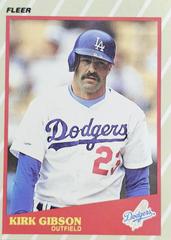 Kirk Gibson #16 Baseball Cards 1989 Fleer Superstars Prices