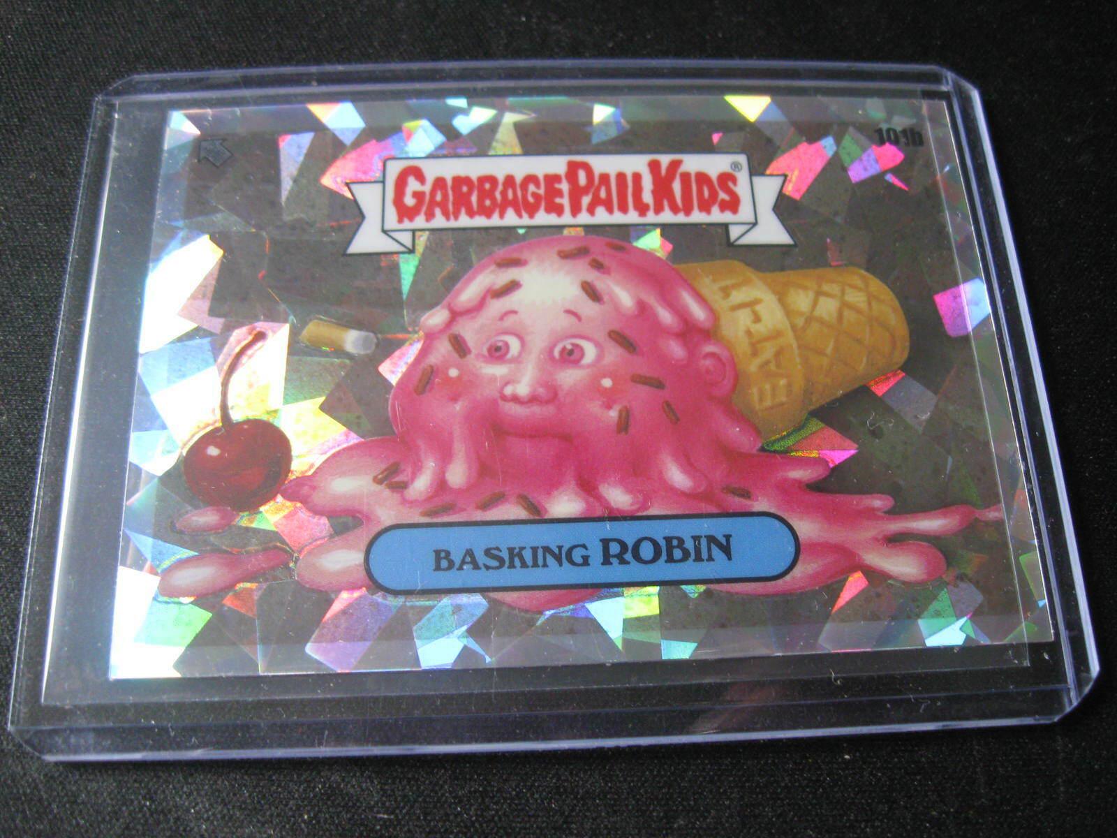 Basking ROBIN [Atomic] #101b 2020 Garbage Pail Kids Chrome