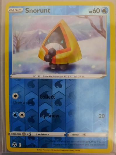 Snorunt [Reverse Holo] #41 Cover Art