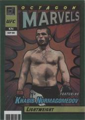 Khabib Nurmagomedov [Green] #11 Ufc Cards 2022 Panini Donruss UFC Octagon Marvels Prices