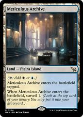 Meticulous Archive [Foil] #264 Magic Murders at Karlov Manor Prices