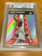 Larry Fitzgerald [Refractor] #110 Football Cards 2004 Topps Pristine Prices