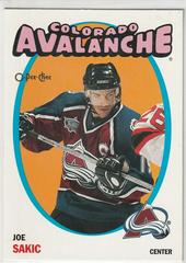 Joe Sakic [Heritage] Hockey Cards 2001 O Pee Chee Prices