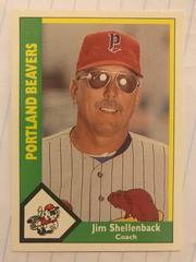 Jim Shellenback Baseball Cards 1990 CMC Portland Beavers Prices