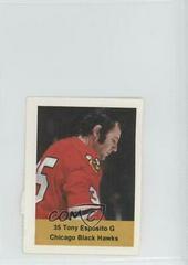 Tony Esposito Hockey Cards 1974 NHL Action Stamps Prices