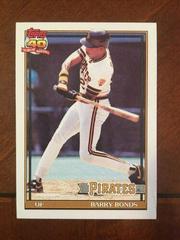 Barry Bonds #570 Baseball Cards 1991 Topps Tiffany Prices