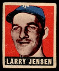 Larry Jensen #56 Baseball Cards 1948 Leaf Prices