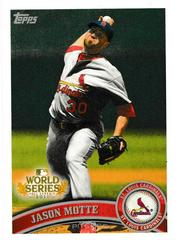 Jason Motte #WS18 Baseball Cards 2011 Topps World Series Champions Cardinals Prices