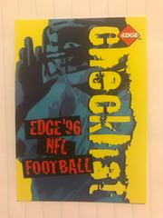 Checklist #247 Football Cards 1996 Collector's Edge Prices