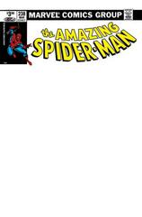 Amazing Spider-Man [Facsimile Blank Sketch] #238 (2022) Comic Books Amazing Spider-Man Facsimile Edition Prices