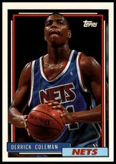 Derrick Coleman Basketball Cards 1992 Topps Prices