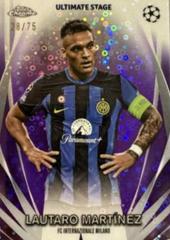 Lautaro Martinez [Purple] #USC-26 Soccer Cards 2023 Topps UEFA Club Ultimate Stage Prices