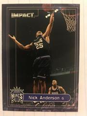 Nick Anderson #15 Basketball Cards 1999 SkyBox Impact Prices