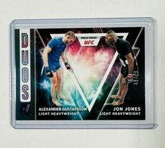 Alexander Gustafsson, Jon Jones [Purple Laser] Ufc Cards 2022 Panini Donruss UFC Duos Prices
