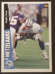 Pete Metzelaars Football Cards 1996 Collector's Choice Update Prices
