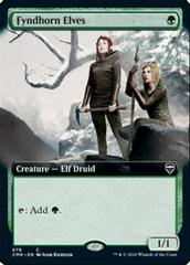 Fyndhorn Elves [Extended Art Foil] Magic Commander Legends Prices
