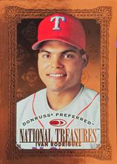 Ivan Rodriguez #186 Baseball Cards 1997 Panini Donruss Preferred Prices