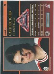 Back | Garth Butcher Hockey Cards 1993 Pinnacle All Stars