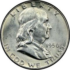 1950 Coins Franklin Half Dollar Prices