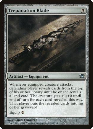 Trepanation Blade Magic Innistrad