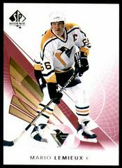 Mario Lemieux [Limited Red] Hockey Cards 2017 SP Authentic Prices