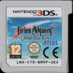 Cartridge (Front) | Etrian Odyssey 2 Untold: The Fafnir Knight PAL Nintendo 3DS
