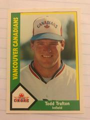 Todd Trafton Baseball Cards 1990 CMC Vancouver Canadians Prices