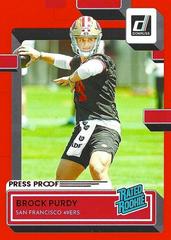 Brock Purdy [Press Proof Red] Football Cards 2022 Panini Donruss Prices