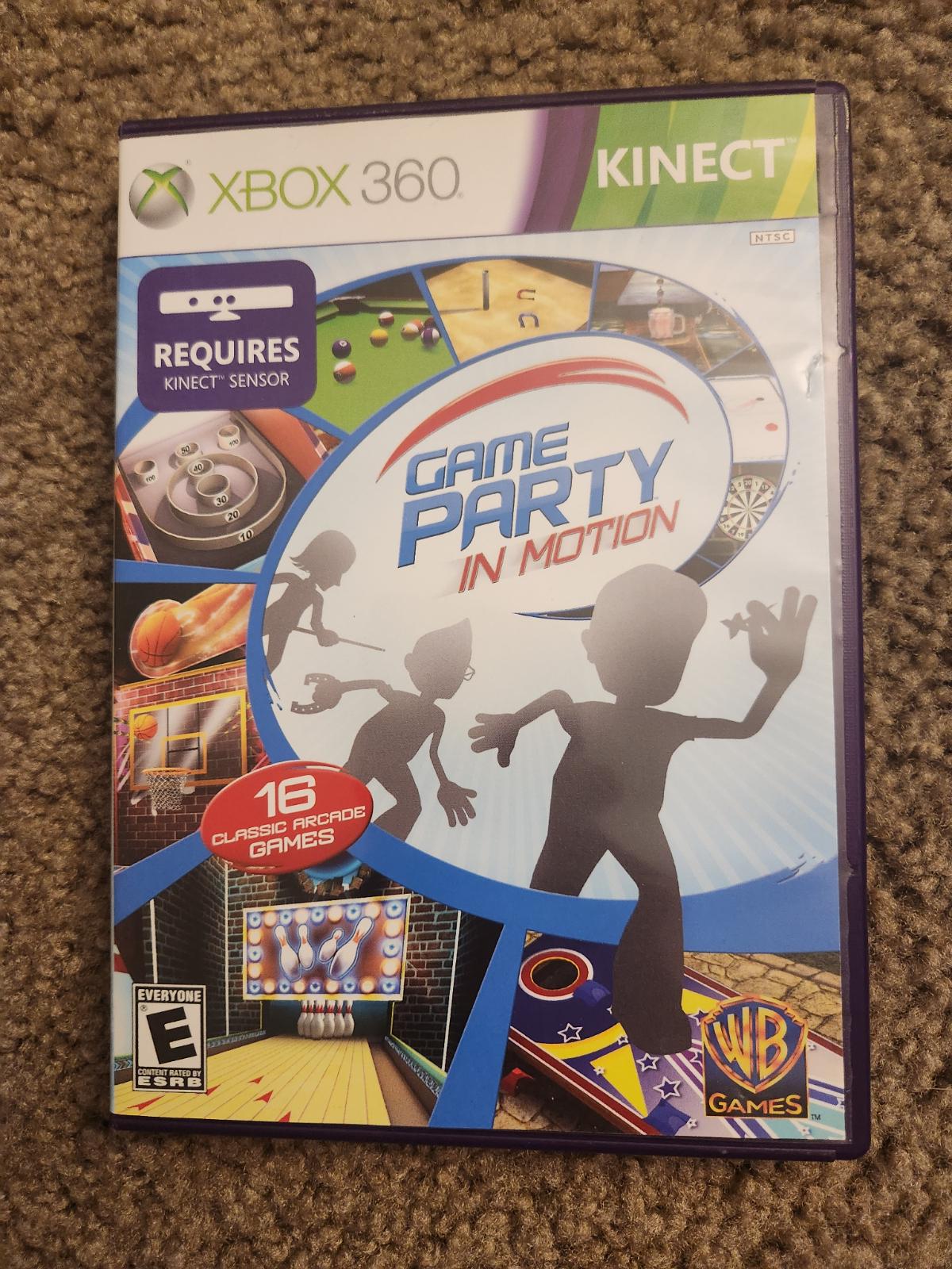 Game Party: In Motion | Item, Box, and Manual | Xbox 360