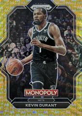 Kevin Durant [Gold Wave] #PS2 Basketball Cards 2022 Panini Prizm Monopoly All Stars Prices