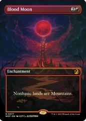 Blood Moon [Borderless Foil] #77 Magic Wilds of Eldraine Enchanting Tales Prices
