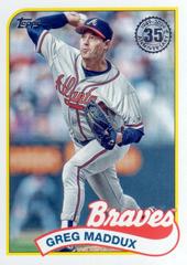 Greg Maddux Baseball Cards 2024 Topps 1989 Prices