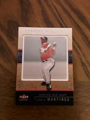 Pedro Martinez Baseball Cards 2003 Fleer Genuine Prices