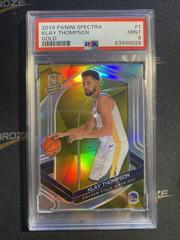 Klay Thompson [Gold] Basketball Cards 2019 Panini Spectra Prices