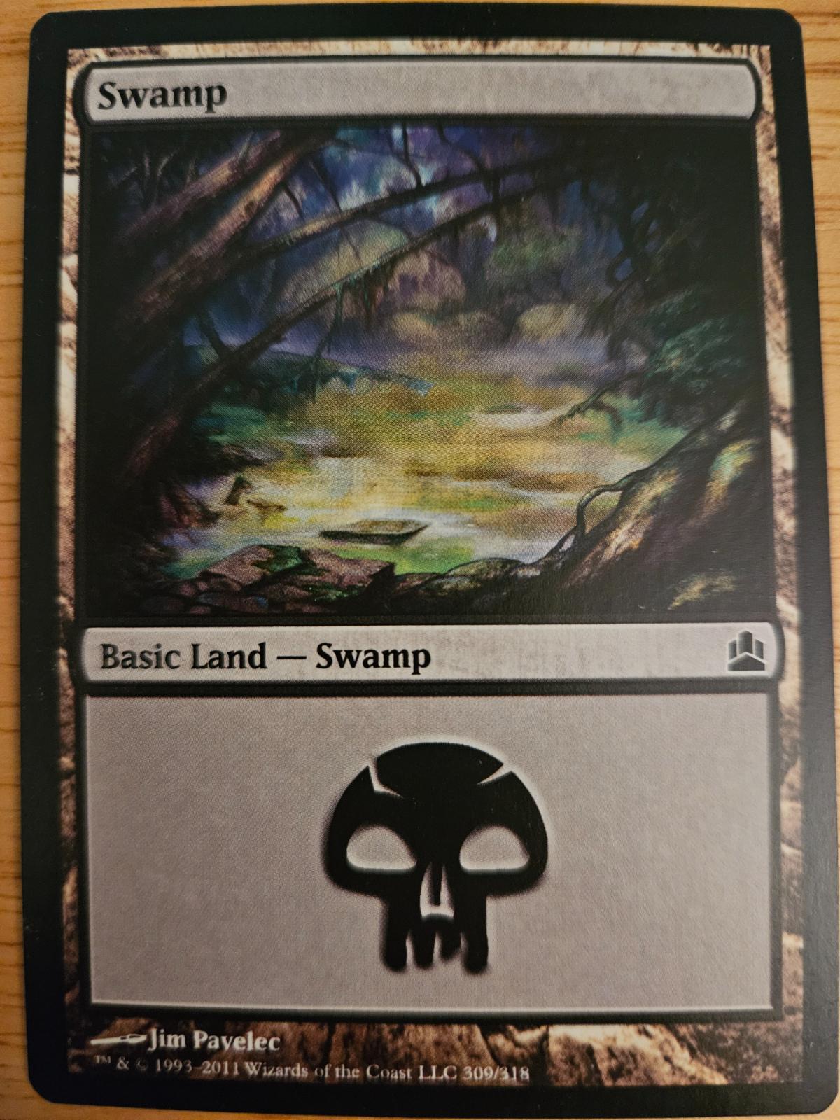 Swamp #309 Magic Commander