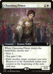 Charming Prince [Extended Art Foil] Magic Throne of Eldraine Prices
