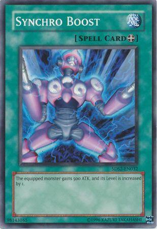 Synchro Boost 5DS2-EN032 YuGiOh Starter Deck: Yu-Gi-Oh! 5D's 2009